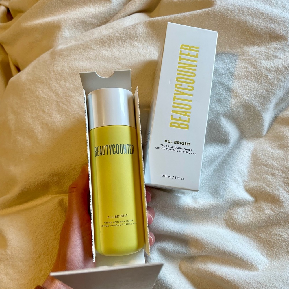 COPY - Beauty Counter All Bright Triple AHA Toner - NIB unopened